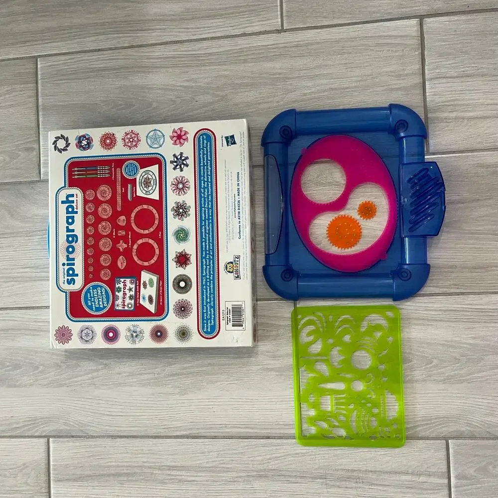 The Original Spirograph Deluxe Set 45+ Pieces with Storage Case & Pens - Ages 8+
